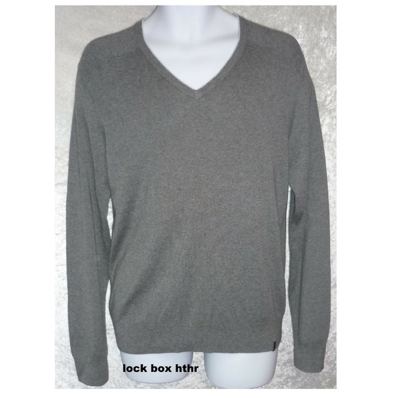 Calvin Klein Men's Sweater V-Neck size XL, 2XL NEW - Picture 2 of 7
